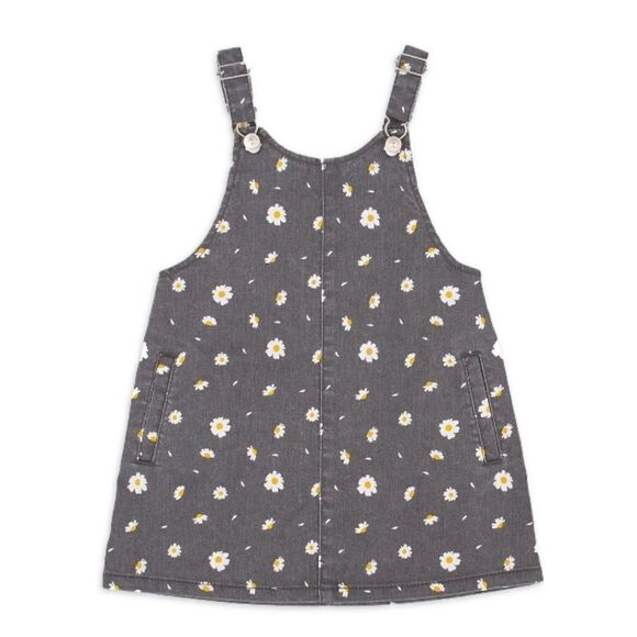 Baby Girl Jumper Twill Dresses & 1 Ruffle Shortall 3-Pack Size 12M - Picture 2 of 7